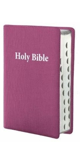 NIV luxury giant print Bible cerise pink