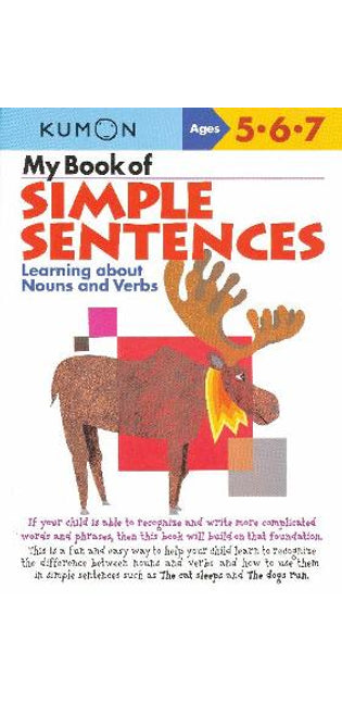 My Book of Simple Sentences: Nouns and Verbs