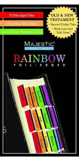 Majestic Rainbow Bible Tabs