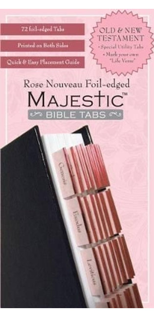 Majestic Rose Nouveau Foil-Edged Bible Tabs