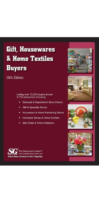 Gifts, Housewares & Home Textile Buyers Directory 2022