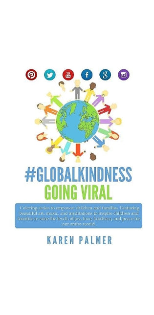 #Globalkindness Going Viral Coloring Series (Peace Edition)
