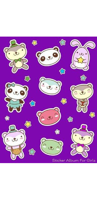 Sticker Album for Girls