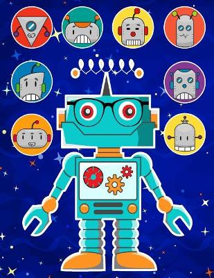 Robots Sticker Album 2 For Boys