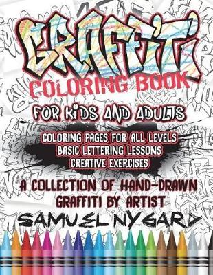 Graffiti Coloring Book for Kids and Adults
