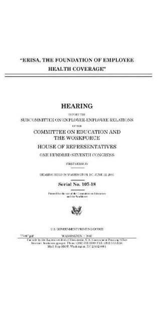 "ERISA, the foundation of employee health coverage"