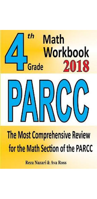 4th Grade PARCC Math Workbook 2018