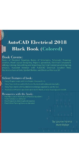 AutoCAD Electrical 2018 Black Book (Colored)