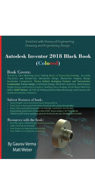 Autodesk Inventor 2018 Black Book (Colored)