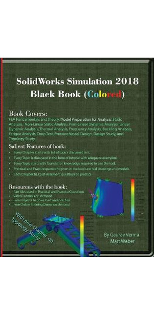 SolidWorks Simulation 2018 Black Book (Colored)