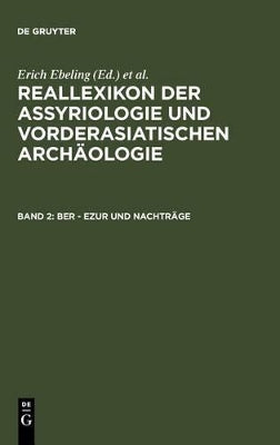 Ber - Ezur Und Nachträge