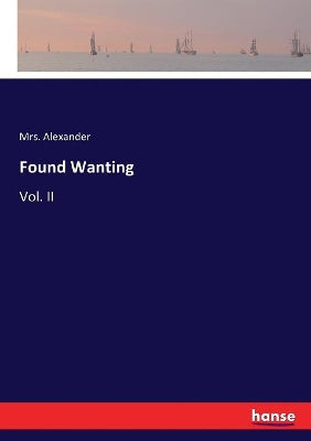 Found Wanting