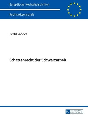 Schattenrecht Der Schwarzarbeit