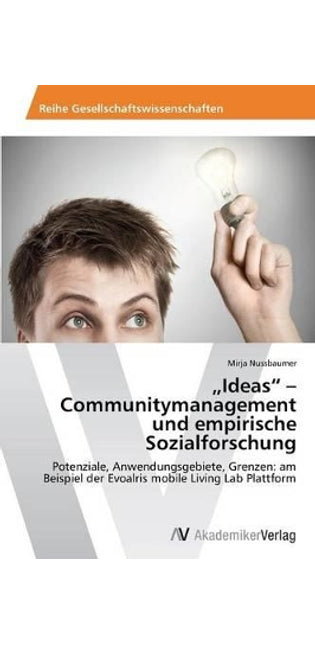 "Ideas - Communitymanagement und empirische Sozialforschung