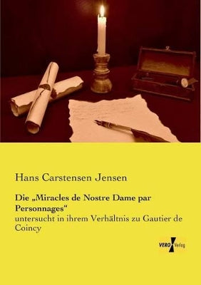 "Miracles de Nostre Dame par Personnages