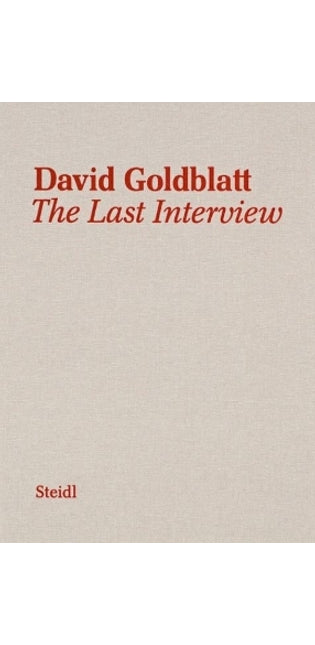 David Goldblatt: The Last Interview