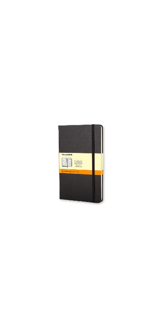 Moleskine Large Ruled Hardcover Notebook Black