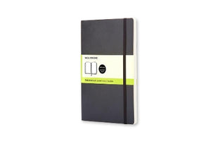 Moleskine Soft Cover Pocket Plain Notebook Black