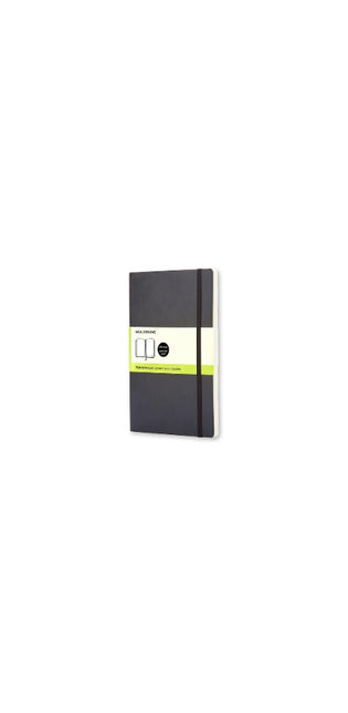 Moleskine Soft Cover Pocket Plain Notebook Black