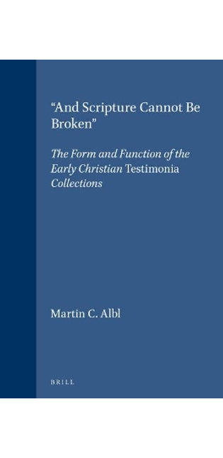 "And Scripture Cannot Be Broken"