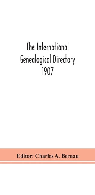 International genealogical directory 1907