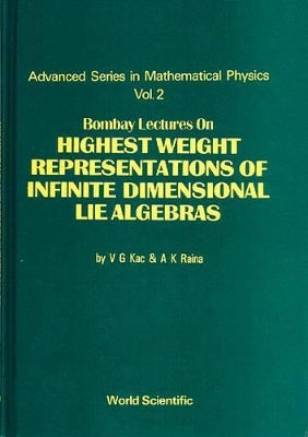 Bombay Lectures On Highest Weight Representations Of Bombay Lectures On Highest Weight Representations Of